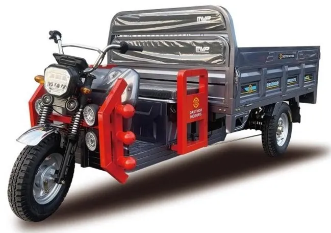 Factory Outlet Heavy Duty Electric Cargo Tricycle Open Body with LCD Display Steel Material - detail 2
