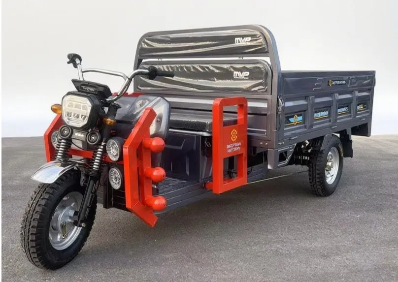 Factory Outlet Heavy Duty Electric Cargo Tricycle Open Body with LCD Display Steel Material - detail 3