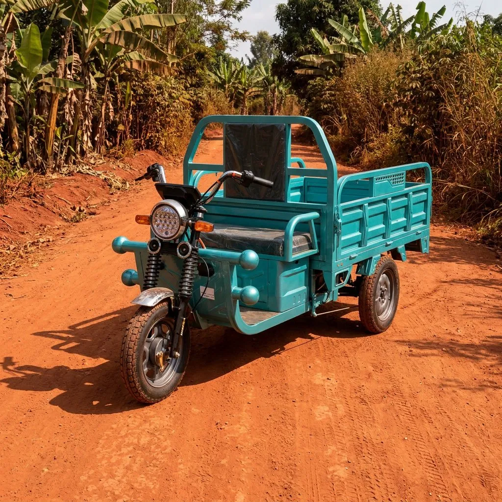 Fengmade New Energy Electric Tricycle with 1.5m Cargo Box 600kg 72V Payload Cargo 3 Wheeler for Delivery Use - Image 3