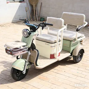 Comfortable Dual-Seat E-Trike Cargo-Capable Dual-Seat Electric Tricycle - detail 16