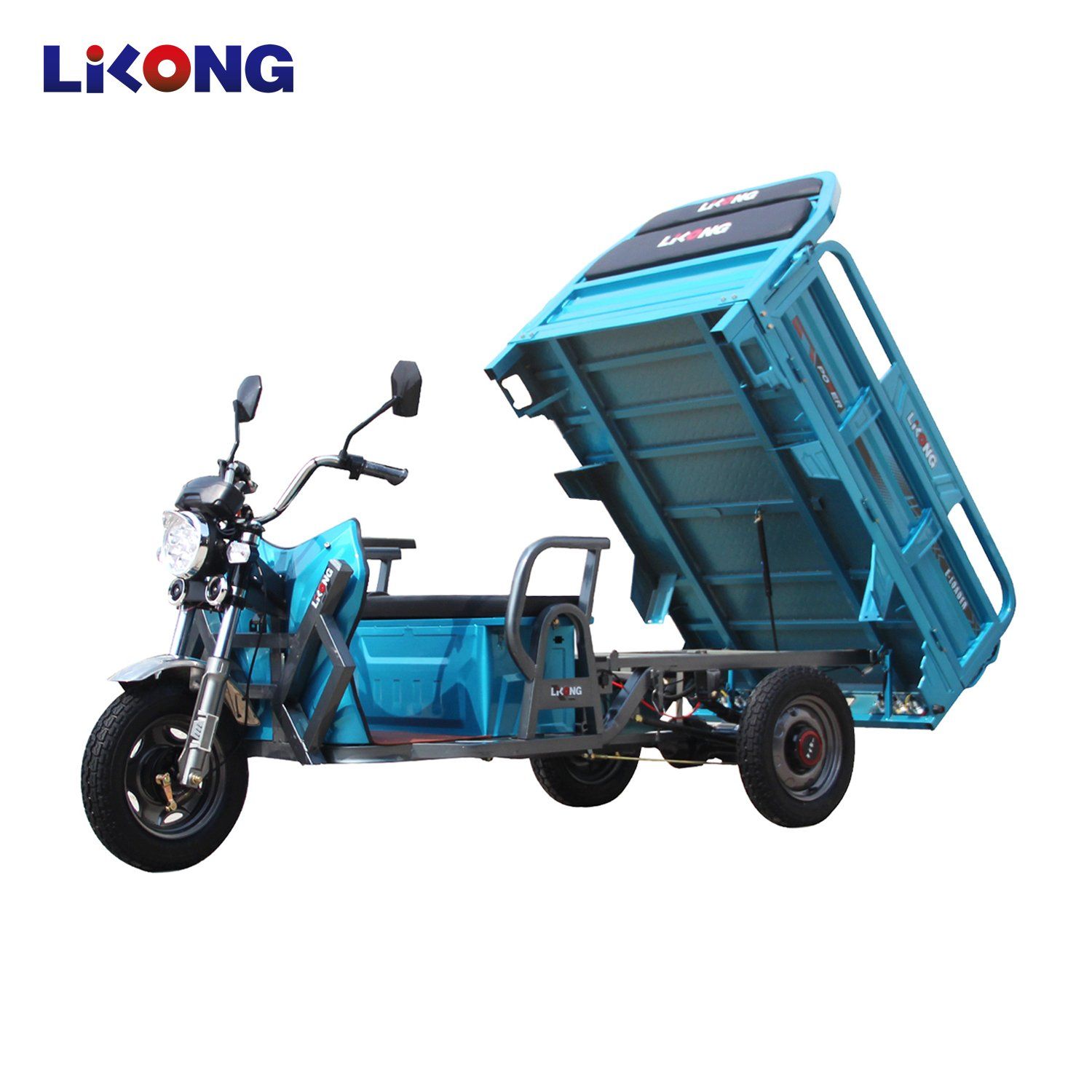Hot Selling Electric Vehicle 3-Wheel Electric Tricycle with 1000W Motor for Cargo