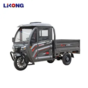 Hot Selling Electric Vehicle 3-Wheel Electric Tricycle with 1000W Motor for Cargo - detail 15