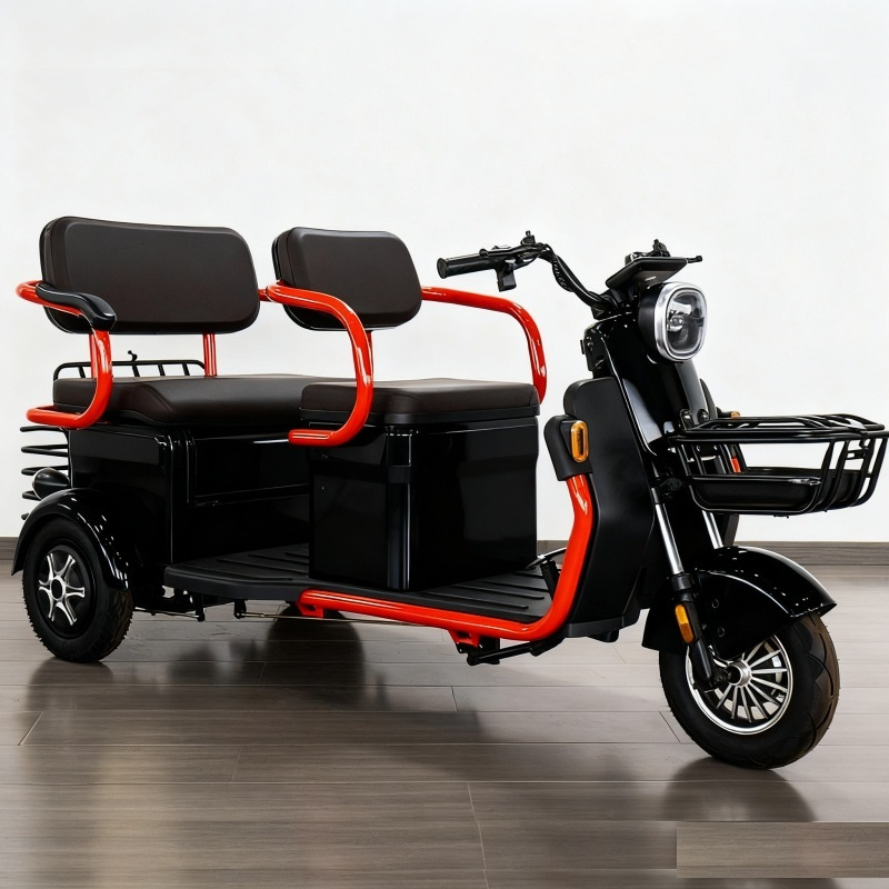 Wholesale Electric Cargo Tricycle Passenger 3 Wheels Electric Bike Motorcycle 600W 48V/60V Electric Tricycle