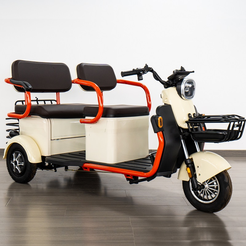 Wholesale Electric Cargo Tricycle Passenger 3 Wheels Electric Bike Motorcycle 600W 48V/60V Electric Tricycle - Image 3