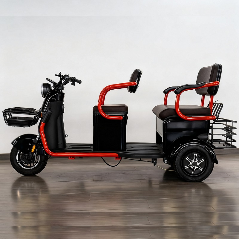 Wholesale Electric Cargo Tricycle Passenger 3 Wheels Electric Bike Motorcycle 600W 48V/60V Electric Tricycle - Image 5