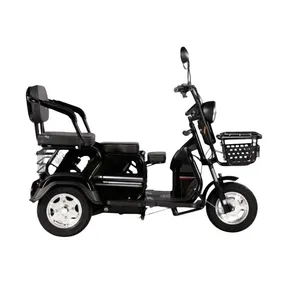 Wholesale Electric Cargo Tricycle Passenger 3 Wheels Electric Bike Motorcycle 600W 48V/60V Electric Tricycle - detail 15