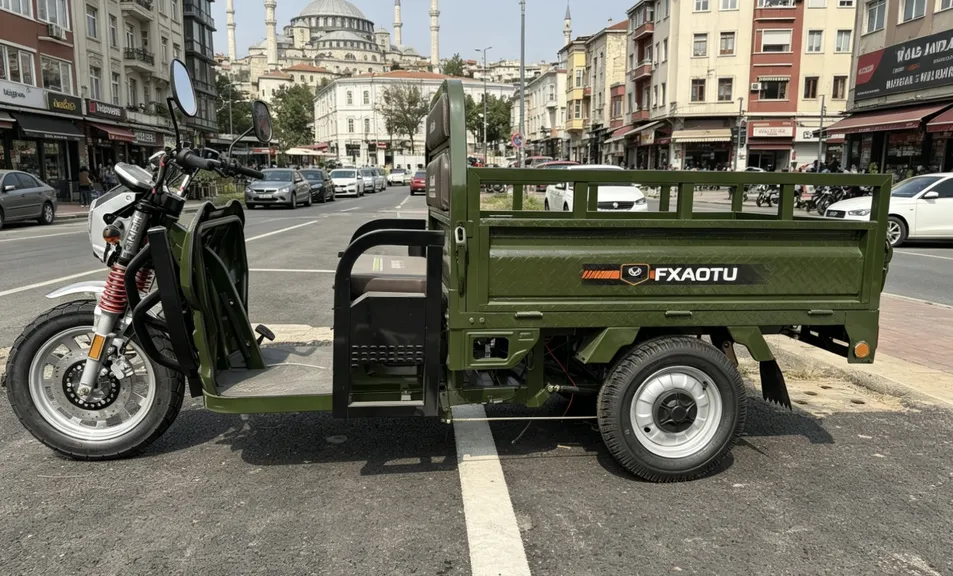 High Capacity Electric Cargo Tricycle Made in China Factory, Reliable Product with Complete After Sales Service - detail 6