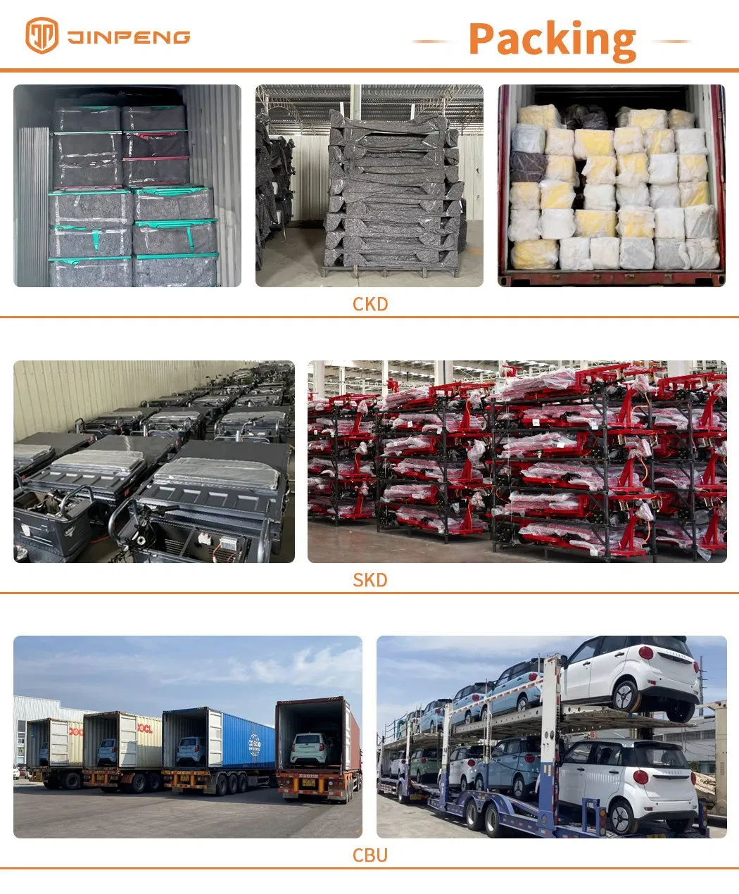 Jinpeng 2024 Newest Model Electric Tricycle for Cargo, Electric Loader, EEC CE - detail 20