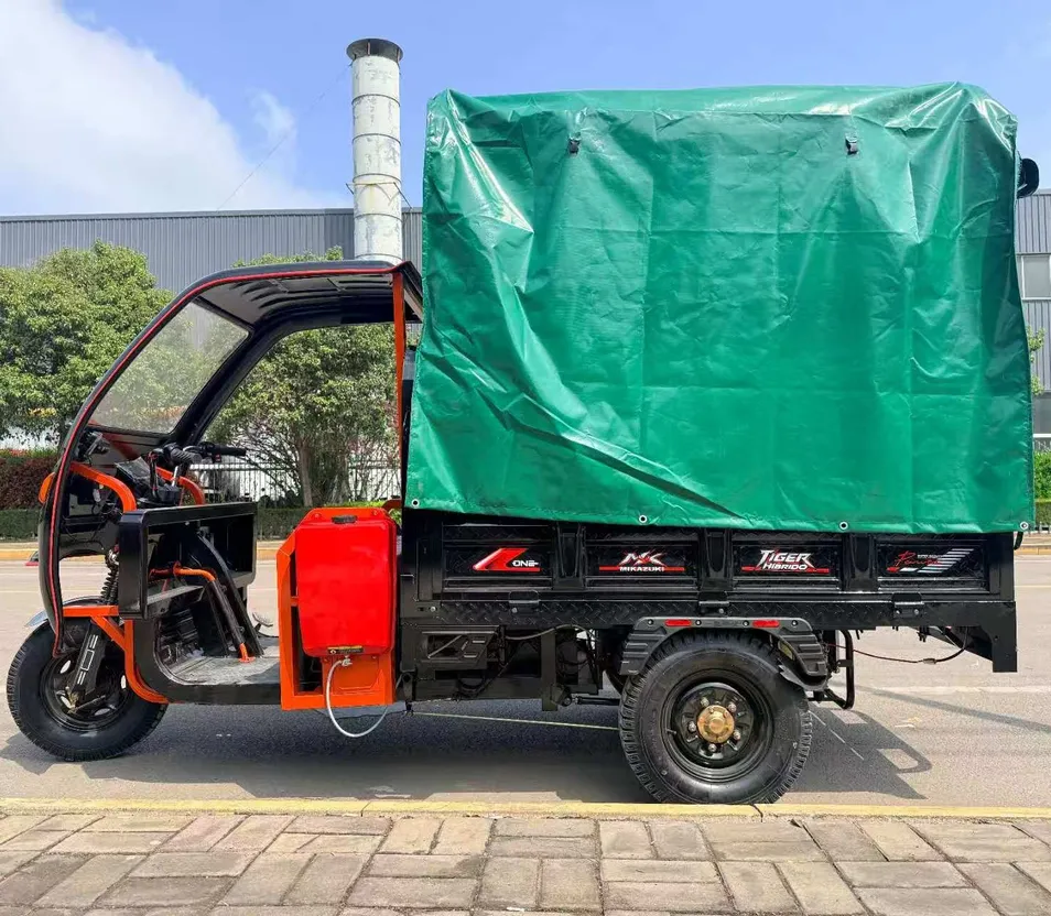 Market Adult New Cargo Passenger 1800W Motor Lithium Battery Lead-Acid Battery Cheap 3-Wheel Electric Tricycle with Solar Panel - detail 3