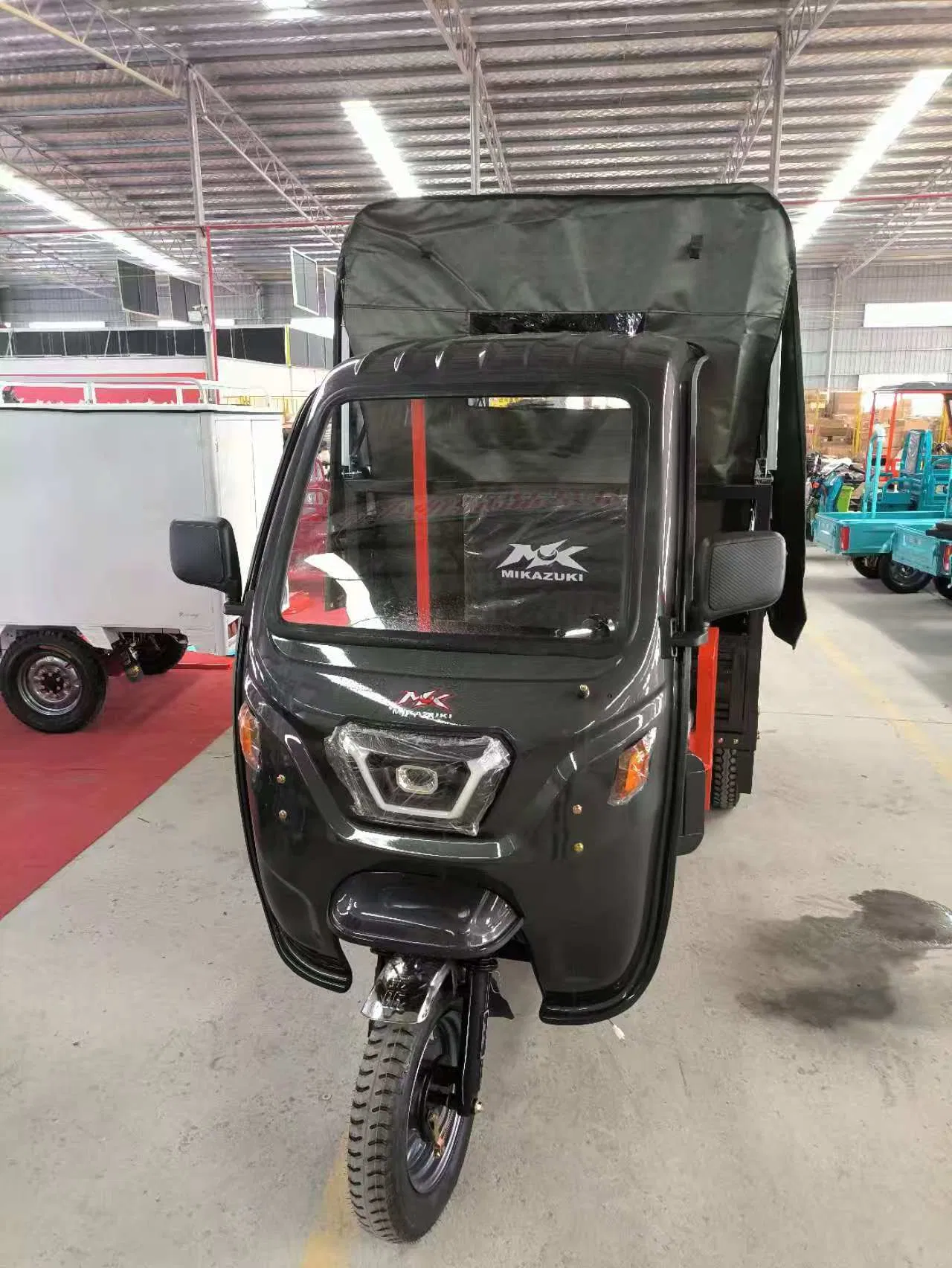 Market Adult New Cargo Passenger 1800W Motor Lithium Battery Lead-Acid Battery Cheap 3-Wheel Electric Tricycle with Solar Panel - detail 4