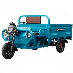Competitive Price Durable 60V1200W Open Body Freight Vehicle Hydraulic Shock Absorption Long Endurance Farm Cargo Electric Tricycles