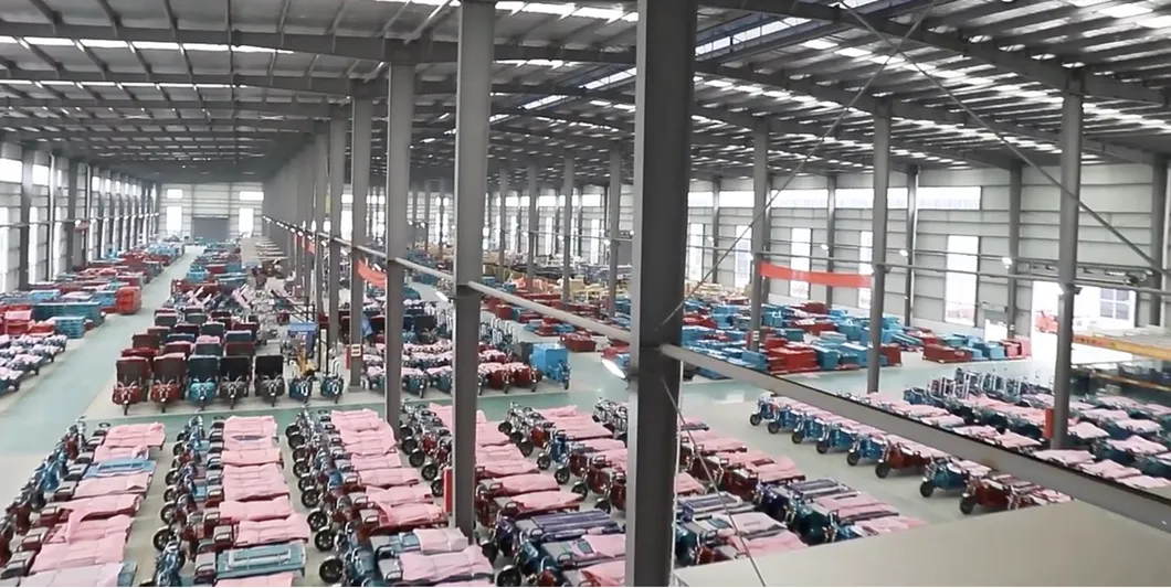 Competitive Price Durable 60V1200W Open Body Freight Vehicle Hydraulic Shock Absorption Long Endurance Farm Cargo Electric Tricycles - detail 17
