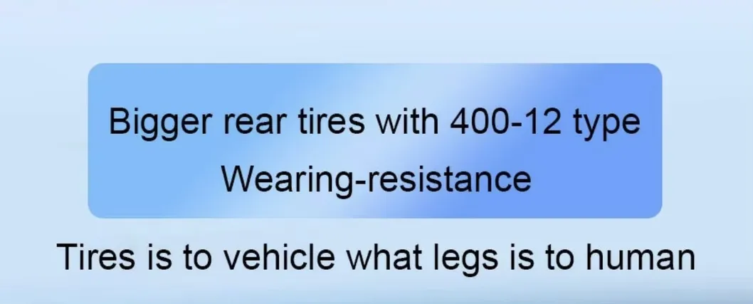 Competitive Price Durable 60V1200W Open Body Freight Vehicle Hydraulic Shock Absorption Long Endurance Farm Cargo Electric Tricycles - detail 7