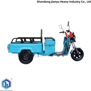 Compact Body Electric Tricycle for Dual-Purpose Household Cargo and Passenger Transportation