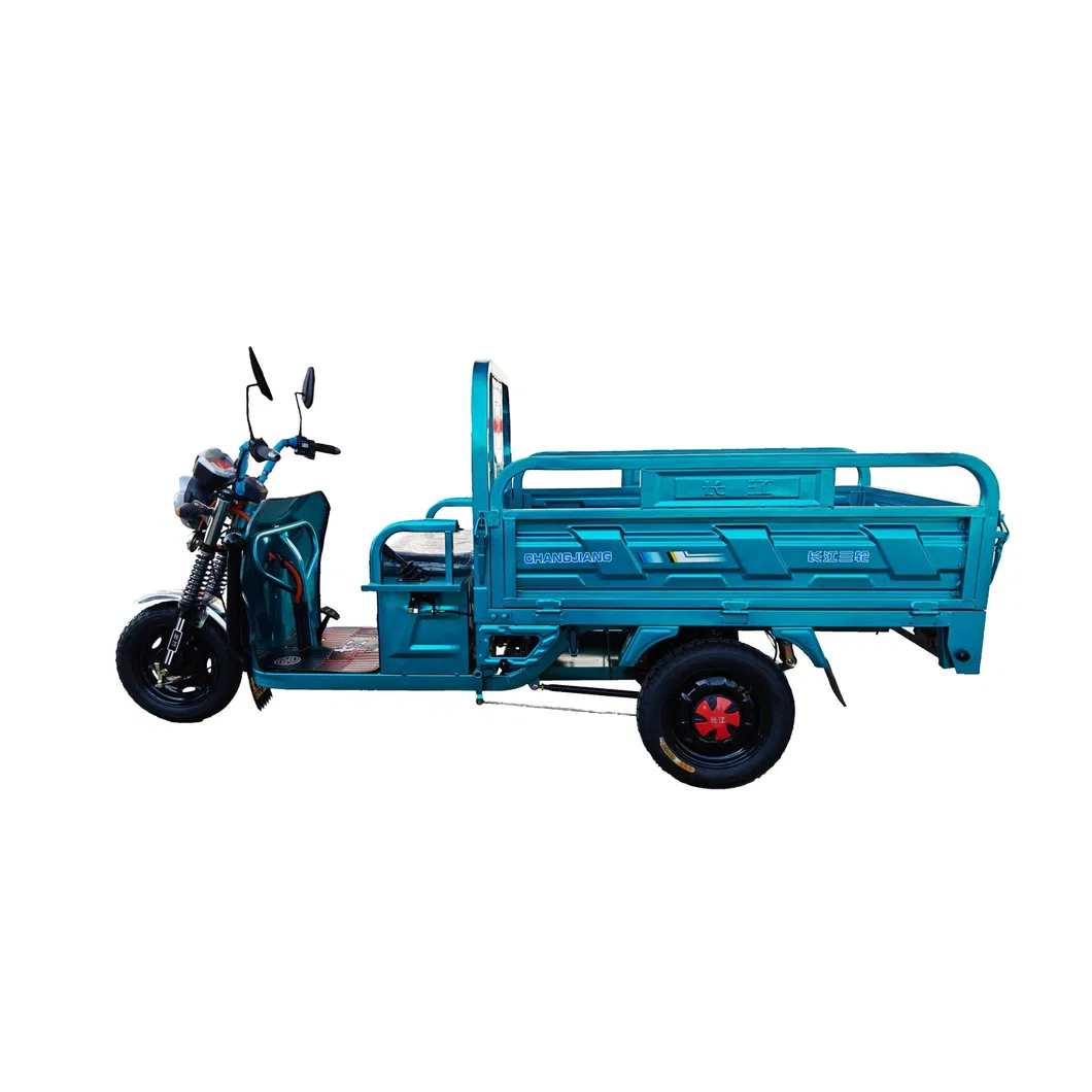 60V1000W Electric Three Wheeler 500kg Loading Capacity Durm Brake Cargo Tricycle - detail 3