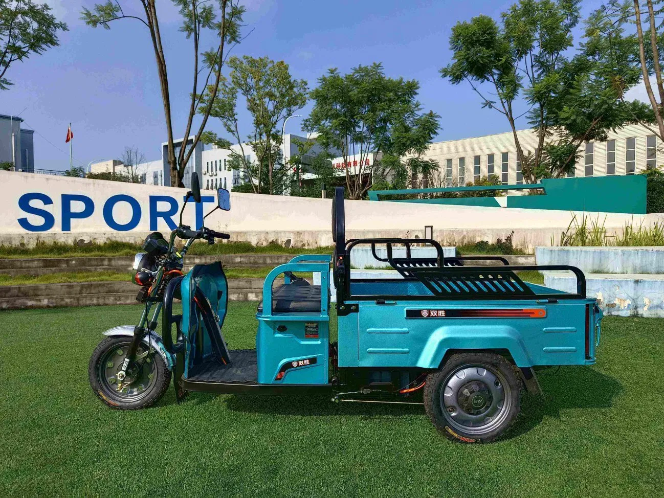 60V 1200W Electric Cargo Tricycle 3 Wheel Farm Vegetable Transportation Cargo Tricycle - Image 5