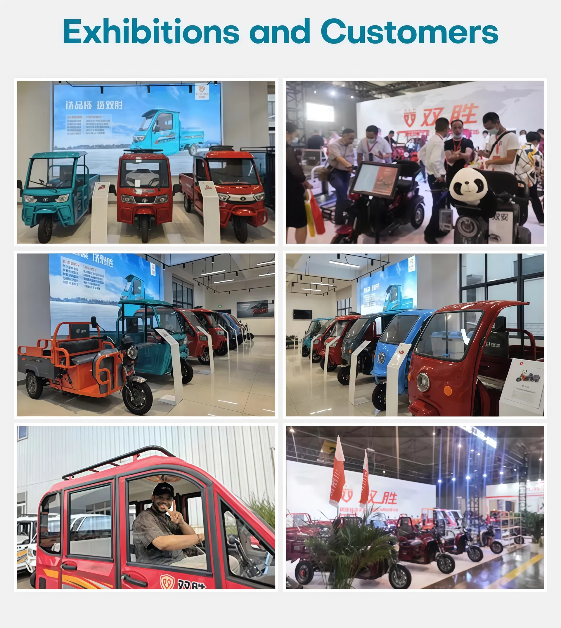 Comfortable 1000W Power Electric Open Market Stalls Household Freight Transport Adults Flatbed Cargo Tricycle - detail 18