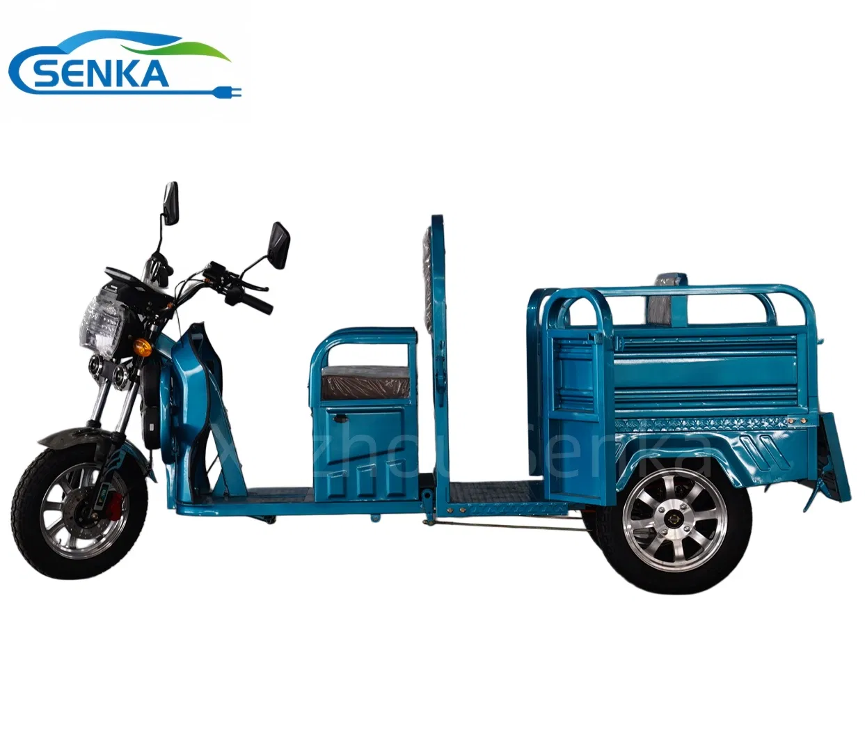 Senka 1800W 1.3m Cargo Box Custom Electric Tricycle for Farmers - Image 3