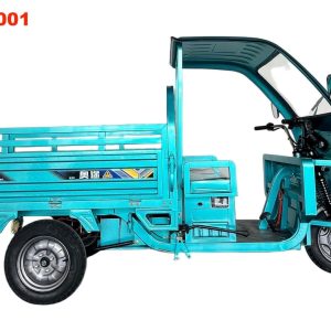 Electric Cargo Tricycle 3 Wheeler Electric Tricycle with Simple Canopy for Daily Transport Trike 60V 1000W 500kg Factory Direct