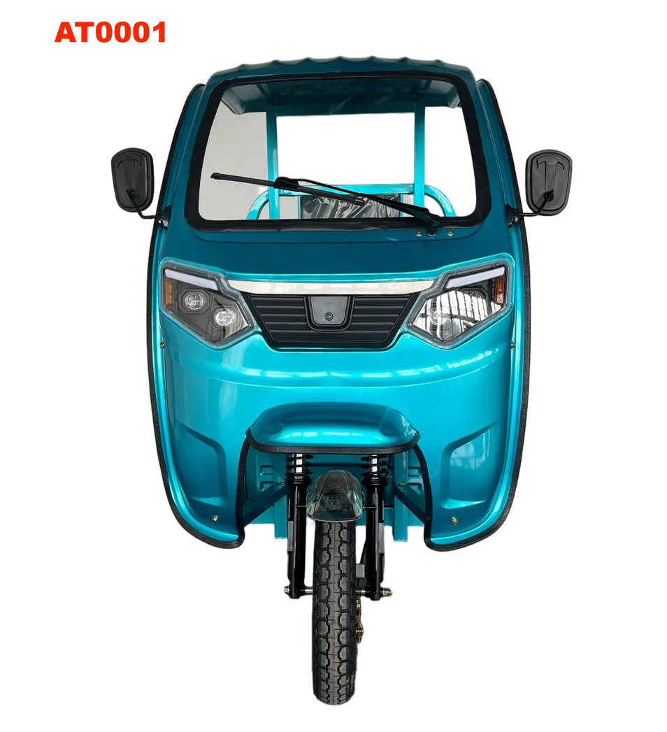 Electric Cargo Tricycle 3 Wheeler Electric Tricycle with Simple Canopy for Daily Transport Trike 60V 1000W 500kg Factory Direct - detail 4