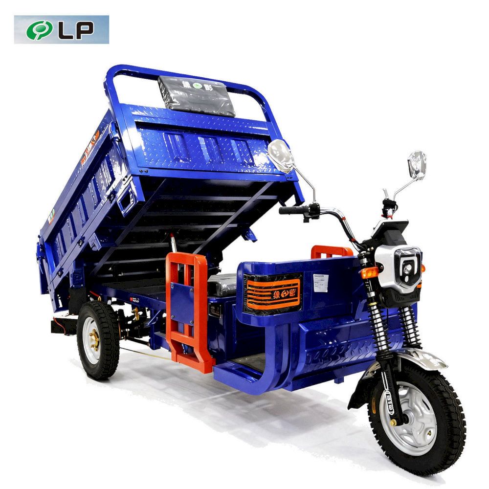 Pressure Resistant Electric Self-Unloading Cargo Tricycle for Fresh Produce Delivery - Image 2
