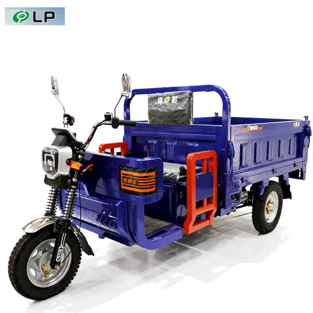 Pressure Resistant Electric Self-Unloading Cargo Tricycle for Fresh Produce Delivery - Image 4