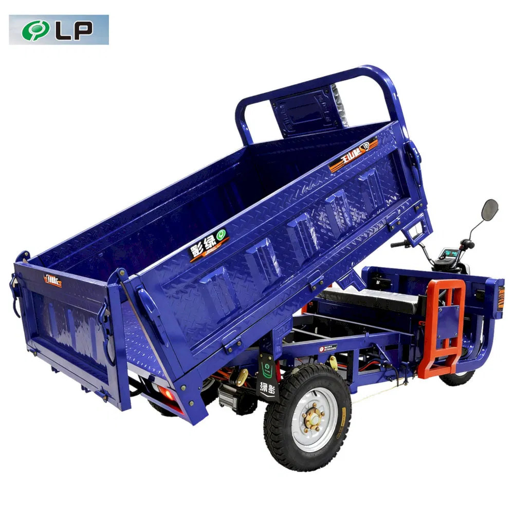 Pressure Resistant Electric Self-Unloading Cargo Tricycle for Fresh Produce Delivery - Image 6