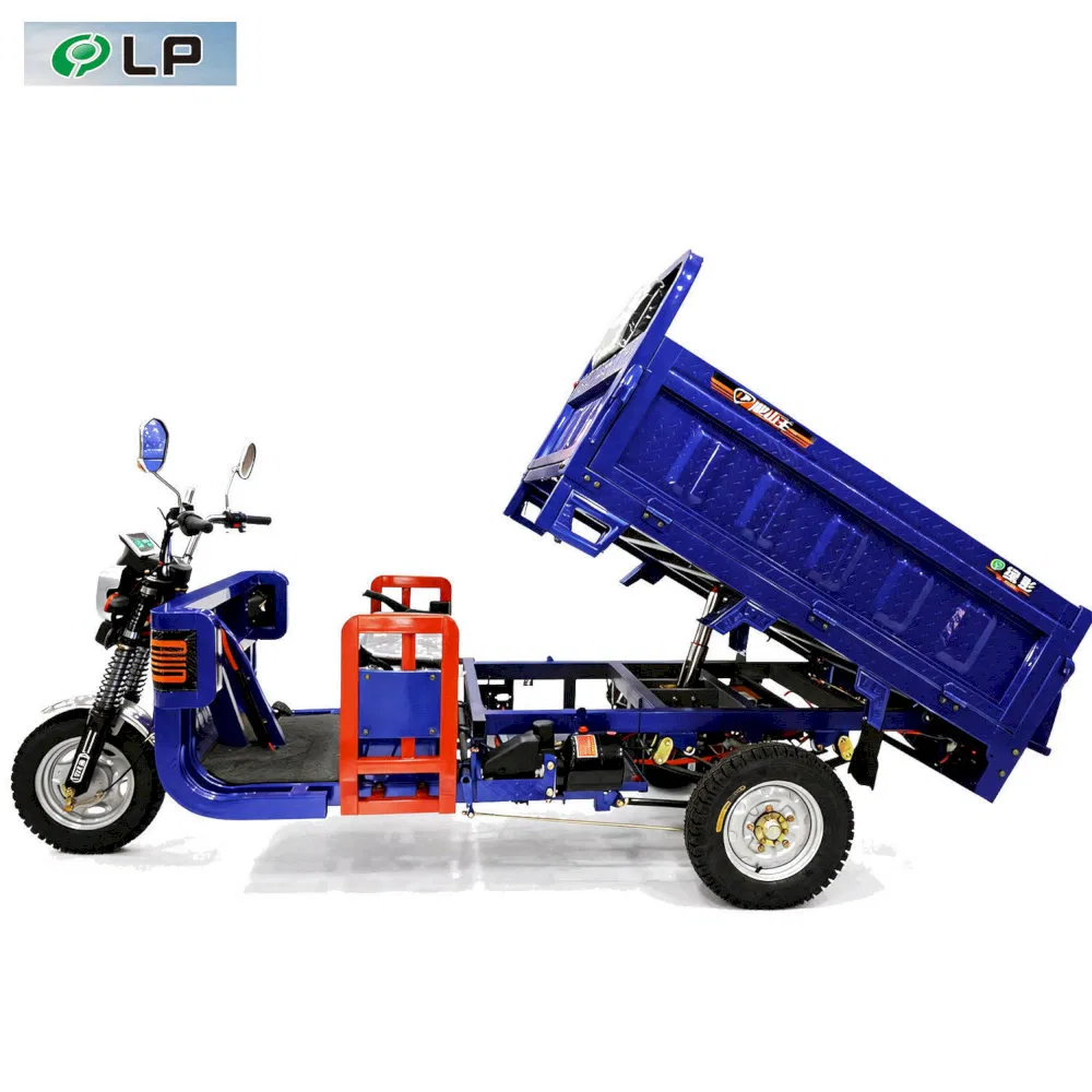 Pressure Resistant Electric Self-Unloading Cargo Tricycle for Fresh Produce Delivery - Image 7