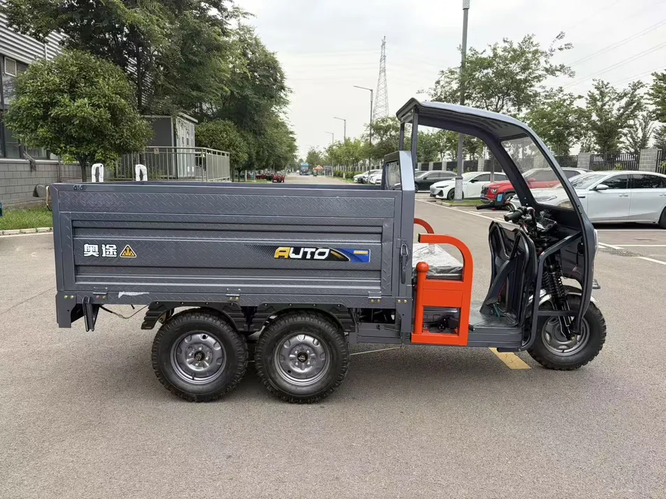 Factory Direct Heavy Duty Electric Tricycle High Load Cargo Electric Tricycle Durable Electric Cargo Tricycle for Farm Construction Transport - detail 2