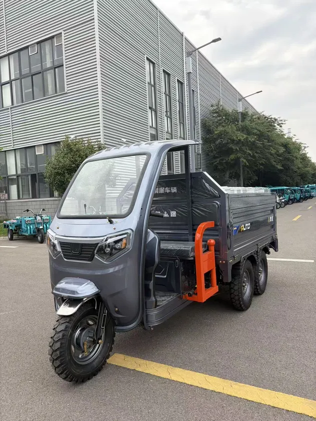 Factory Direct Heavy Duty Electric Tricycle High Load Cargo Electric Tricycle Durable Electric Cargo Tricycle for Farm Construction Transport - detail 3