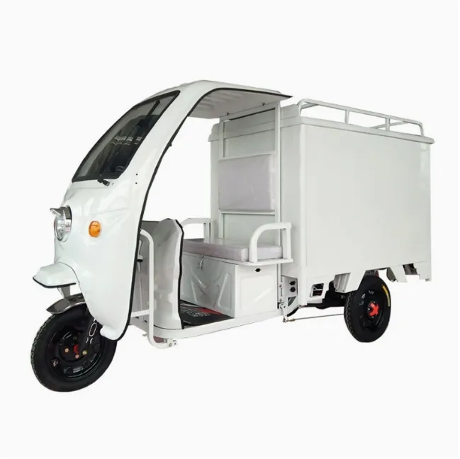1200W Electric Closed Cabin Motorized Cargo Tricycle 60V 40ah for Adults - detail 4