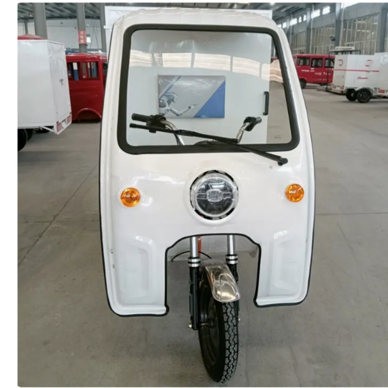 1200W Electric Closed Cabin Motorized Cargo Tricycle 60V 40ah for Adults - detail 5