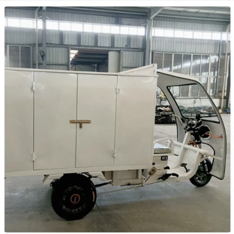1200W Electric Closed Cabin Motorized Cargo Tricycle 60V 40ah for Adults - detail 6