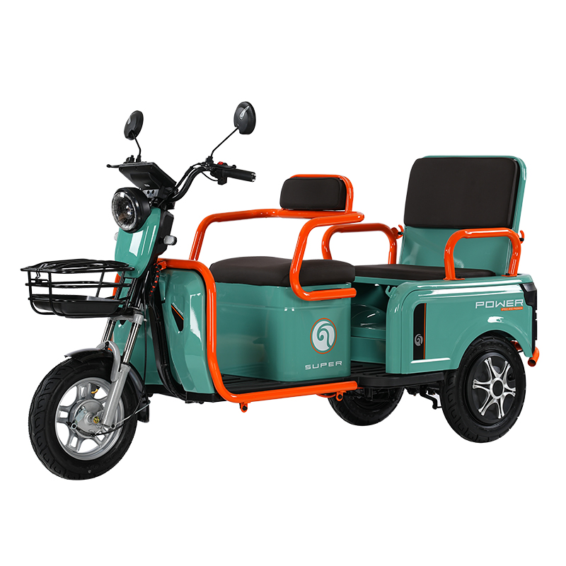 Stylish Electric Cargo Tricycle for Transporting Goods and Passengers - Image 6