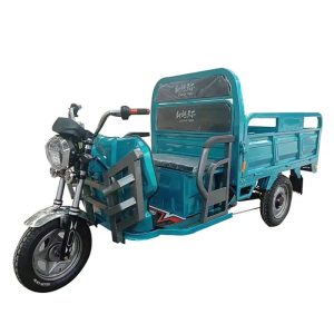 Good Hill Climbing Ability Wholesale 1000W 48V Electric Cargo Tricycle Motorized Open Body Self Dump Electric Vehicle for Delivery