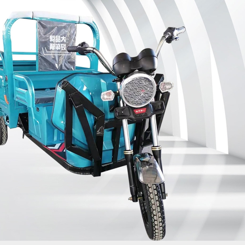 Good Hill Climbing Ability Wholesale 1000W 48V Electric Cargo Tricycle Motorized Open Body Self Dump Electric Vehicle for Delivery - Image 3
