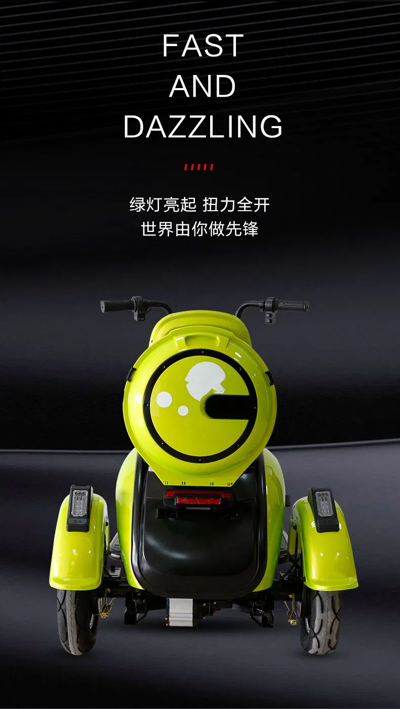 Fast Shipping Manufacture Adult 3 Wheel Passenger Cargo Electric Scooter Tricycle Electric for Leisure - detail 2