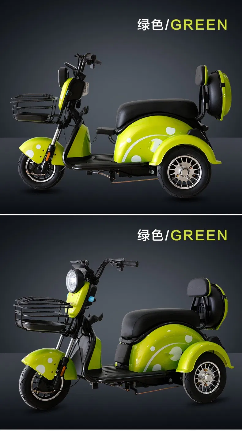 Fast Shipping Manufacture Adult 3 Wheel Passenger Cargo Electric Scooter Tricycle Electric for Leisure - detail 14