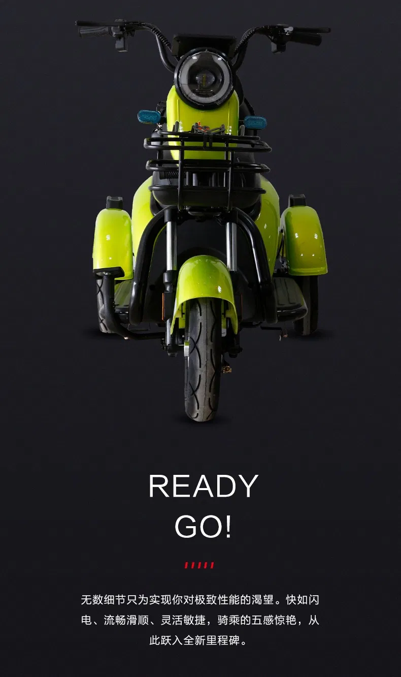 Fast Shipping Manufacture Adult 3 Wheel Passenger Cargo Electric Scooter Tricycle Electric for Leisure - detail 4