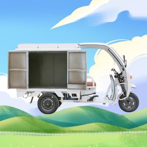 Super Loading Electric Powered Tricycle Cargo Tricycle