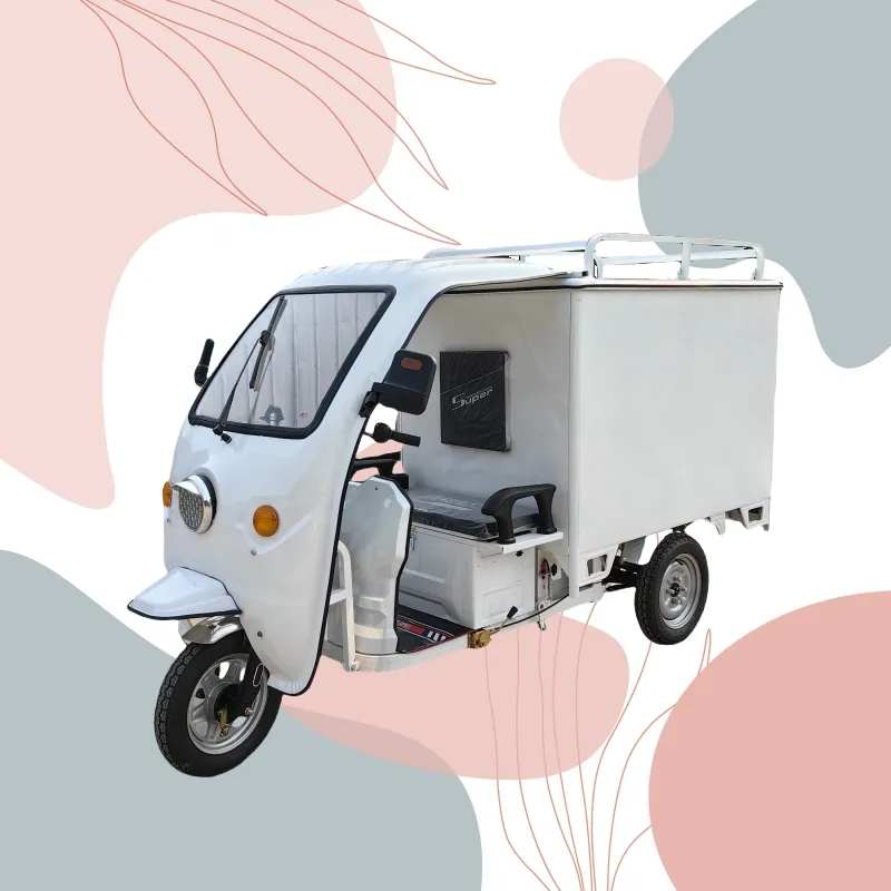 Super Loading Electric Powered Tricycle Cargo Tricycle - detail 3