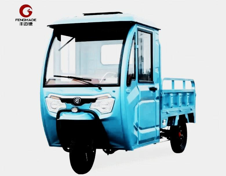 High Power 3 Wheel Electric Cargo Tricycle for Commercial Use