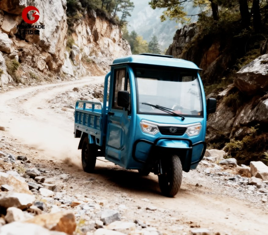 High Power 3 Wheel Electric Cargo Tricycle for Commercial Use - Image 6