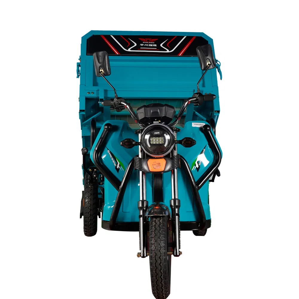 Powerful 1500W 60V Loading 1000kg Cargo Electric Tricycle with Open Cabin Used in Farm Electric Trike China Manufacture - Image 5
