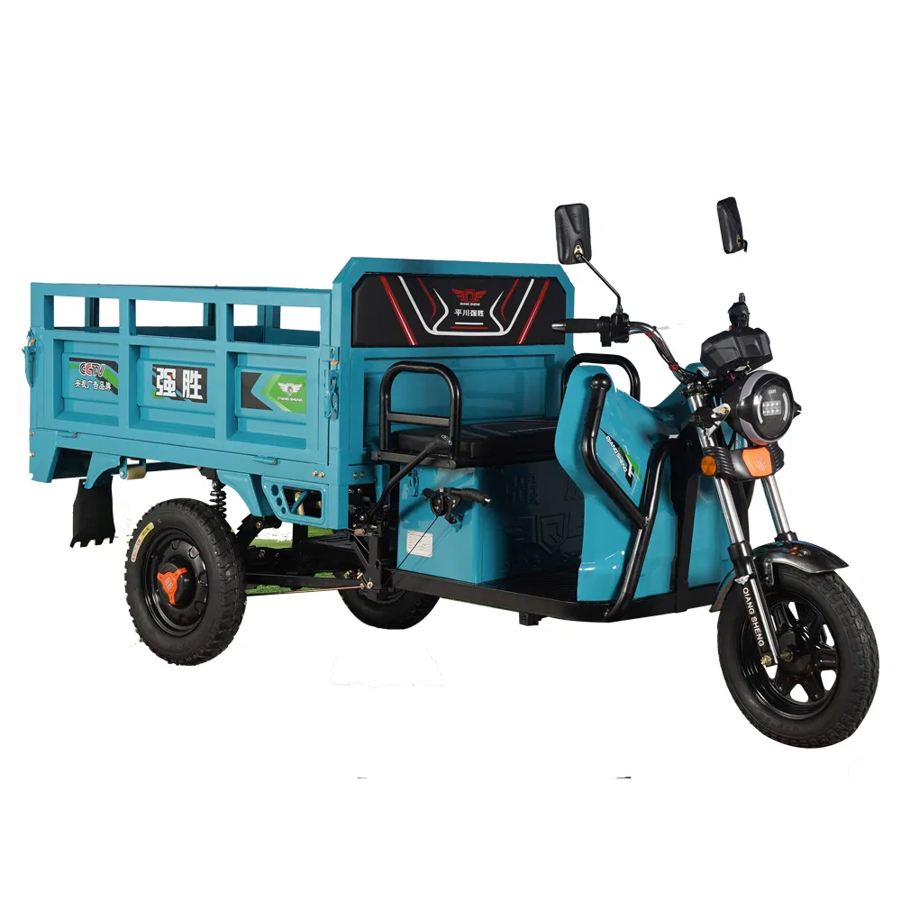 Powerful 1500W 60V Loading 1000kg Cargo Electric Tricycle with Open Cabin Used in Farm Electric Trike China Manufacture - Image 6