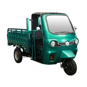 Powerful 1500W 60V Loading 1000kg Cargo Electric Tricycle with Open Cabin Used in Farm Electric Trike China Manufacture - detail 18