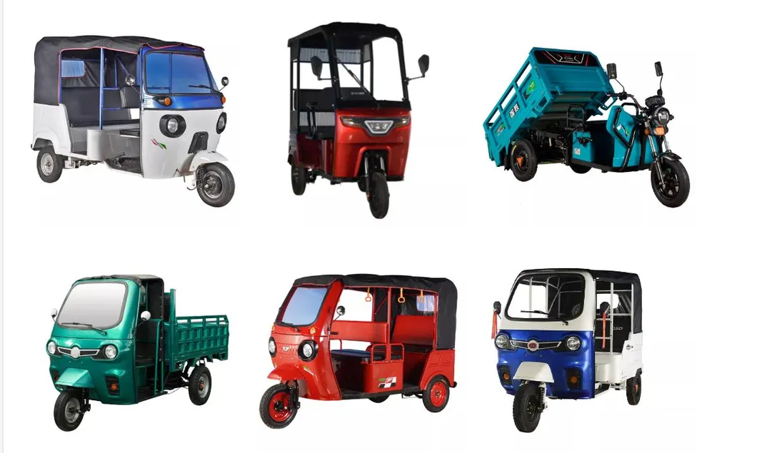 Powerful 1500W 60V Loading 1000kg Cargo Electric Tricycle with Open Cabin Used in Farm Electric Trike China Manufacture - detail 9