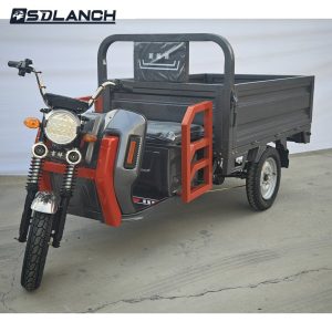 Long Range Lithium Battery Three Wheel Passenger Electric Scooter Cargo Handicapped Motorcycle Adult Electric Tricycle