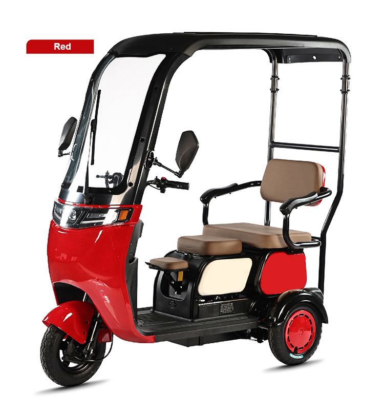 Tricycles Electric Cargo Used for Mini Motorcycle Gas Nigeria 3 Wheel Passengers to Pedales with Freezer Motorized E Tricycle - Image 5