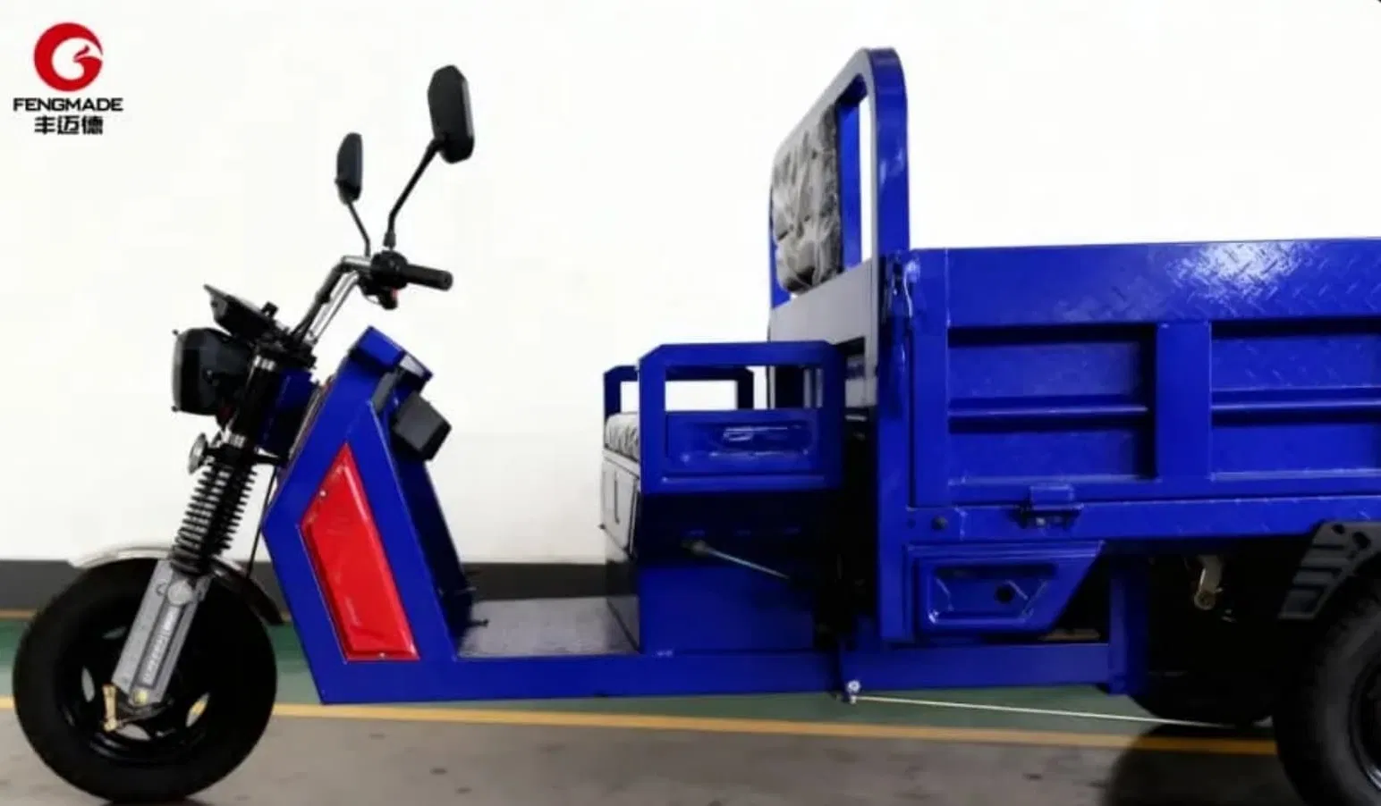 Three Wheels Electric Tricycle for Cargo & Passenger Delivery - detail 4